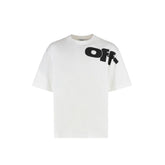 Тениска от бял памук Off-White