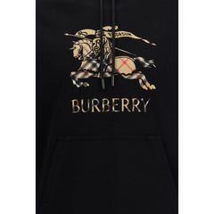Черен памучен суитшърт Burberry