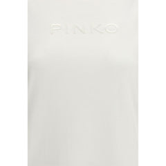 PINKO Бяла памучна тениска