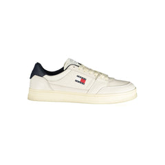 Мъжки маратонки Tommy Hilfiger Bianco от кожа