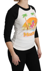 Moschino Бяла памучна тениска My Little Pony Top T-shirt