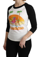 Moschino Бяла памучна тениска My Little Pony Top T-shirt