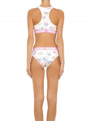 Moschino White Two Piece Sleepwear My Little Pony Bikini