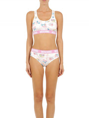 Moschino White Two Piece Sleepwear My Little Pony Bikini