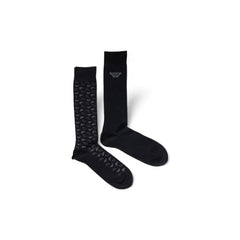 Emporio Armani Underwear Black Cotton Socks