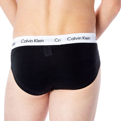 Черни памучни слипове Calvin Klein