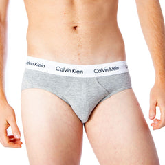 Сиви памучни слипове Calvin Klein