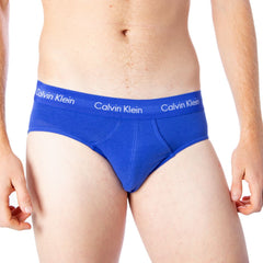 Сини памучни слипове Calvin Klein