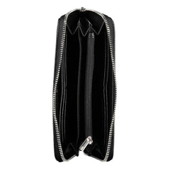 Черен полиетиленов дамски портфейл Tommy Hilfiger