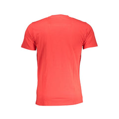 Мъжка тениска Cavalli Class Rosso Cotton