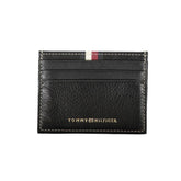 Мъжки черен кожен портфейл Tommy Hilfiger