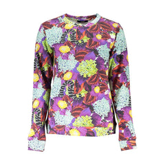 Cavalli Class Purple Cotton Women Sweater