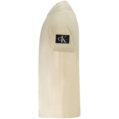 Мъжка тениска Calvin Klein Beige Pamuk