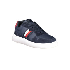 Мъжки кецове Tommy Hilfiger сини кожени