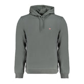 Зелен памучен суичър Napapijri