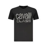 Мъжка тениска Cavalli Class Black
