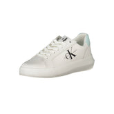 Calvin Klein White Recycled Polyester Women Sneaker