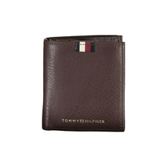 Кафяв кожен портфейл Tommy Hilfiger
