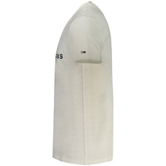 Мъжка тениска Tommy Hilfiger бяла памучна