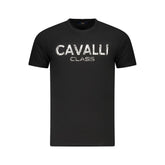 Мъжка тениска Cavalli Class Black