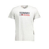 Мъжка тениска Tommy Hilfiger кафява памучна
