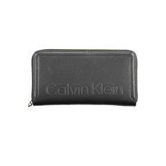 Черен полиетиленов портфейл Calvin Klein