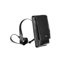 Calvin Klein Черна полиестерна чанта през рамо