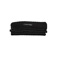 Черен памучен шал Calvin Klein