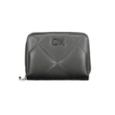 Черен полиестерен портфейл Calvin Klein