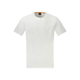 Мъжка тениска Hugo Boss White Cotton
