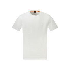 Мъжка тениска Hugo Boss White Cotton