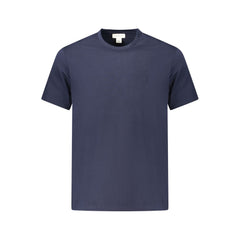 Синя памучна тениска Calvin Klein