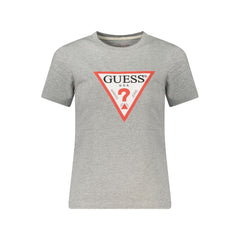 Дамска тениска Guess Jeans сива памучна