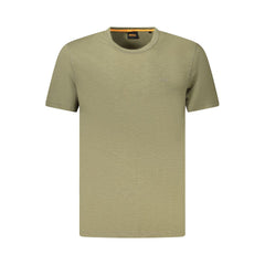 Мъжка тениска Hugo Boss Green Cotton