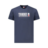 Мъжка тениска Tommy Hilfiger синя памучна