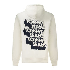 Мъжки пуловер Tommy Hilfiger бял памучен