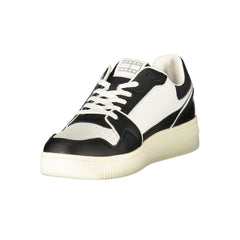 Мъжки черни кожени маратонки Tommy Hilfiger