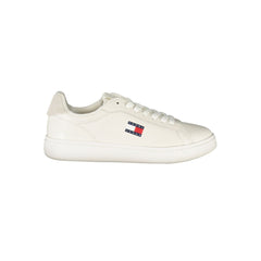 Дамски бели кожени маратонки Tommy Hilfiger