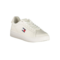 Дамски бели кожени маратонки Tommy Hilfiger