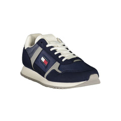 Мъжки маратонки Tommy Hilfiger сини полиестерни