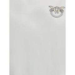 PINKO Бяла памучна тениска