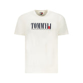 Мъжка тениска Tommy Hilfiger бяла памучна