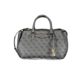 Дамска чанта Guess Jeans от черен полиетилен