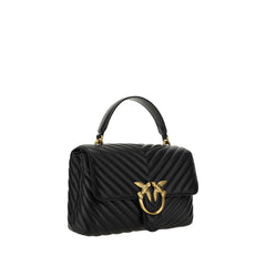 Черен портфейл от телешка кожа PINKO Bos Taurus