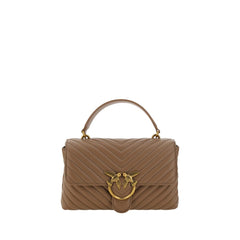 Портфейл PINKO от кафява телешка кожа Bos Taurus