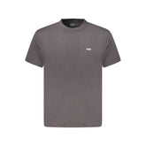 Черна памучна тениска Vans