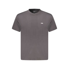 Черна памучна тениска Vans