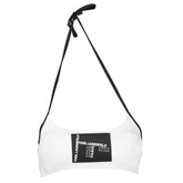 Karl Lagerfeld White Elastane Swimwear