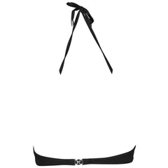 Karl Lagerfeld Black Elastane Swimwear