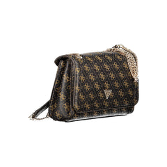 Кафява полиетиленова чанта Guess